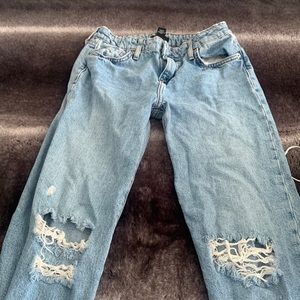 Forever 21 kids jeans, size 11/12, color washed blue